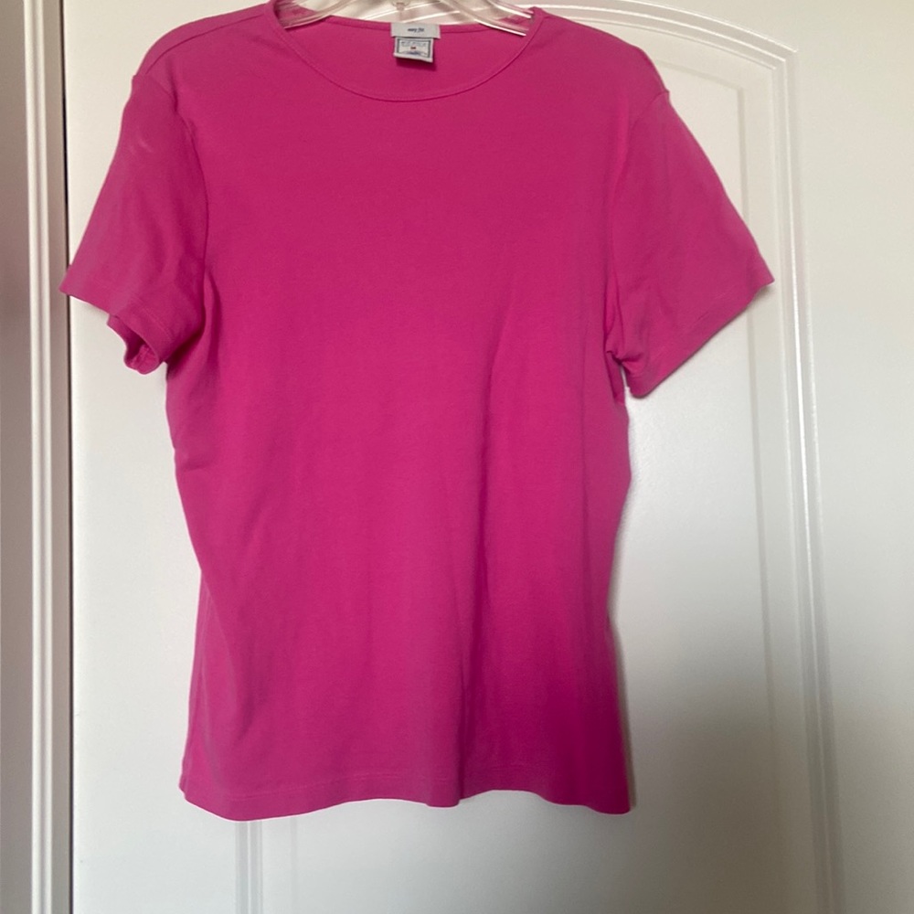 Gently Used Old Navy Hot Pink Short Sleeve Tee, Size M